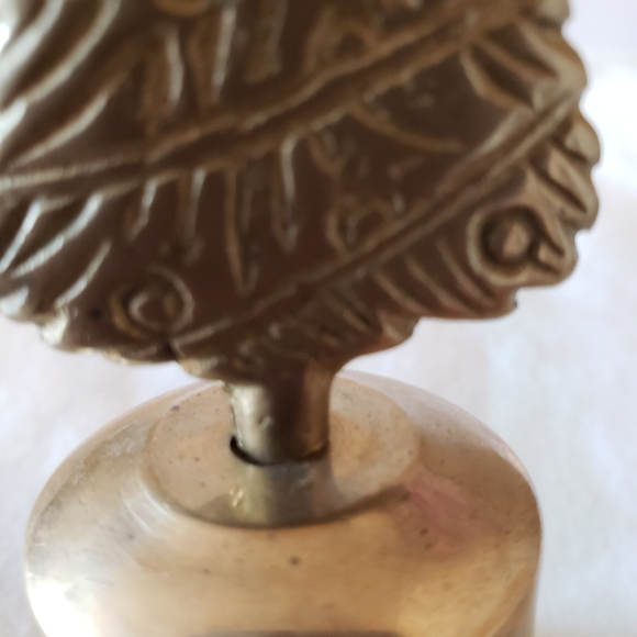 Vintage Christmas Tree brass bell. Interpretation Taiwan - Picture 4 of 5